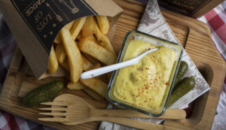 Vegane Joppie-Sauce wie aus Holland