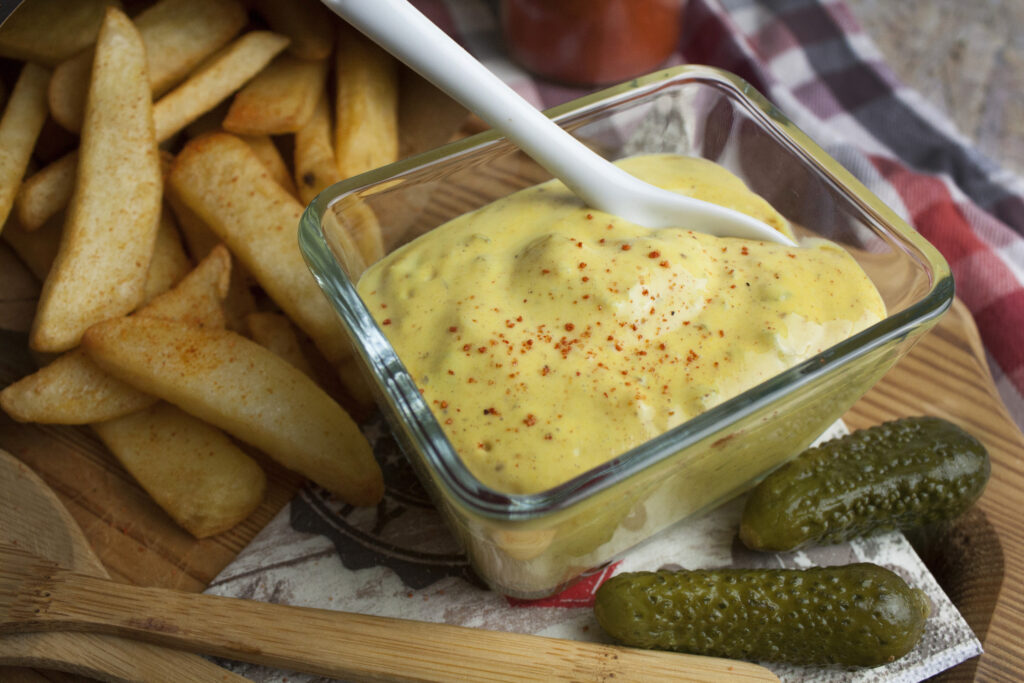 Vegane Joppie-Sauce wie aus Holland | Toastenstein