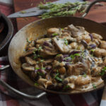 Veganes Champignon-Bohnen-Stroganoff