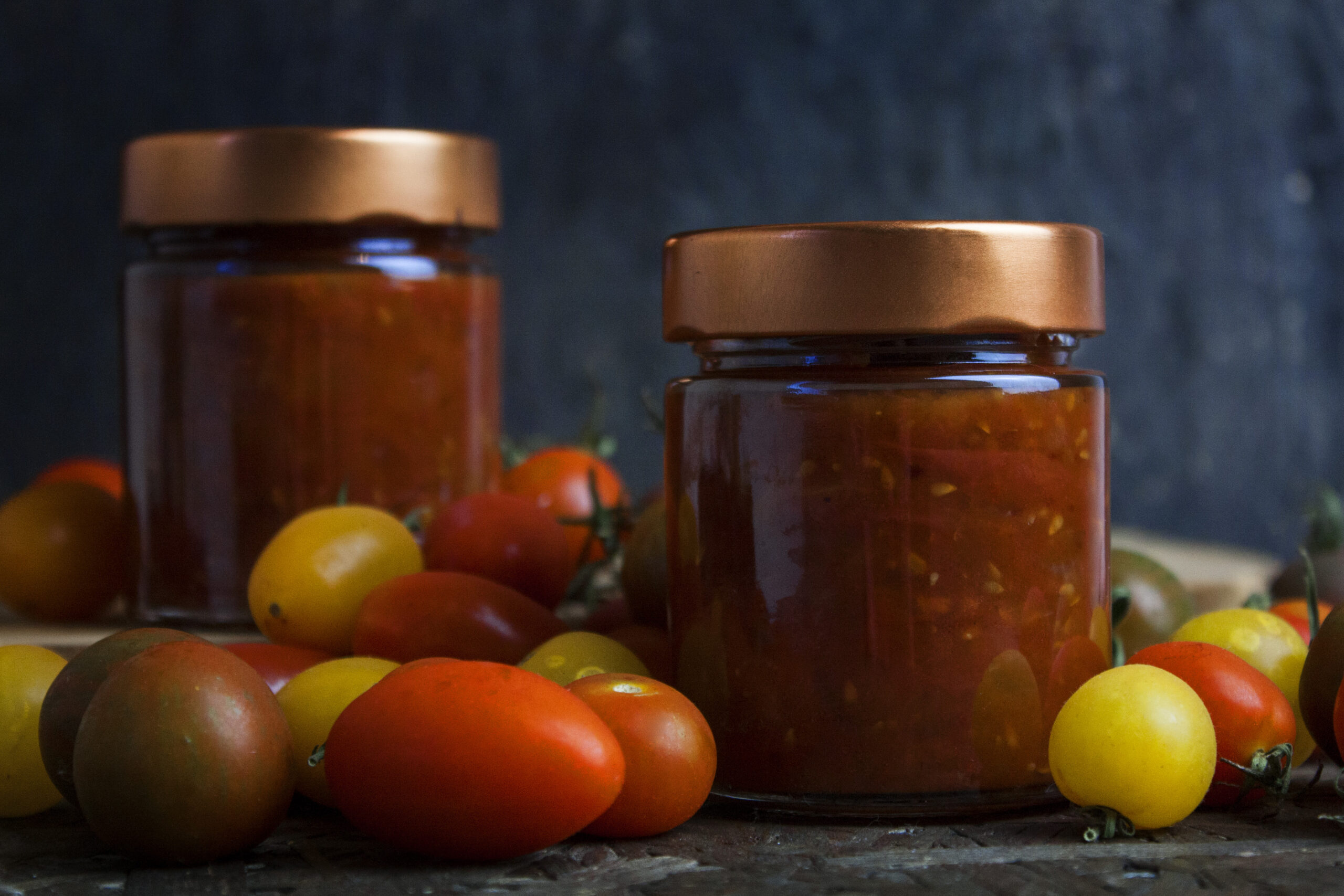 Süß und herzhafte Tomaten-Marmelade