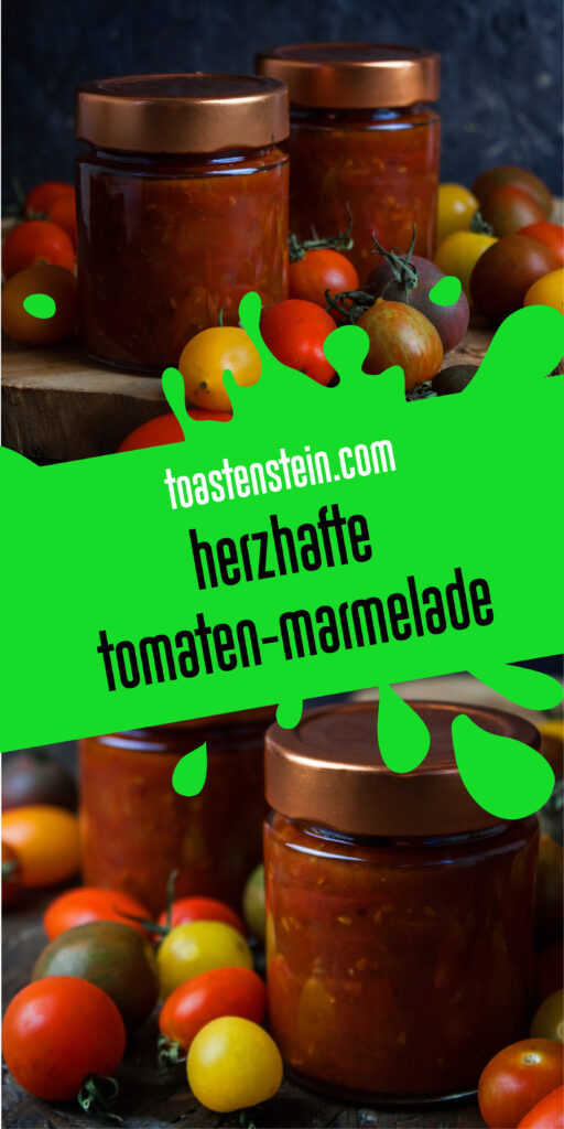 Süß und herzhafte Tomaten-Marmelade