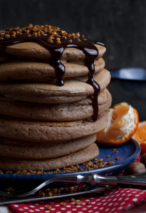 Haselnuss-Lebkuchen-Pancakes