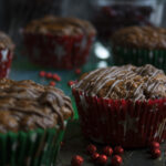 Schnelle Früchtekuchen-Muffins zu Weihnachten