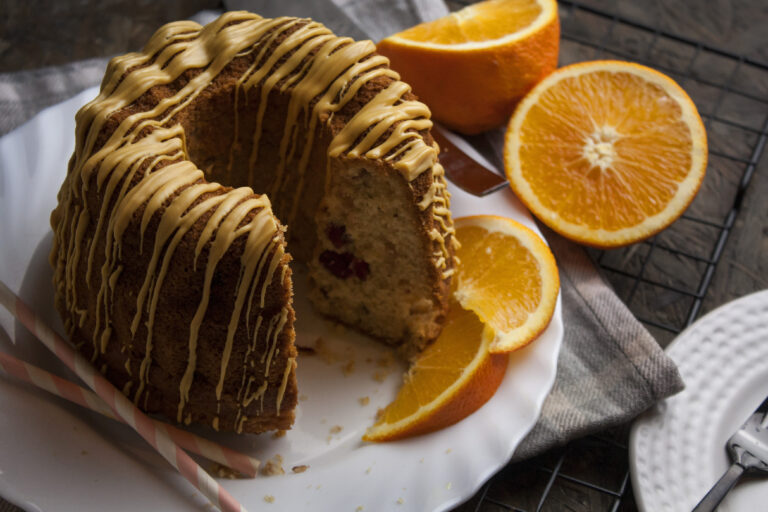 Frischer Orangen-Cranberry-Gugelhupf - Toastenstein.com
